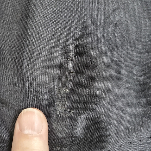 Sangria Elegant Black and Gold Sequins And Pleated Taffeta Midi Dress Size 4 - Picture 13 of 14